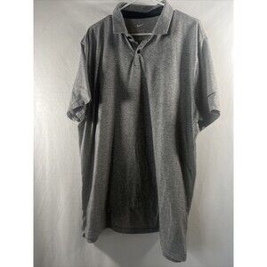 Nike Men's DriFIT Tour Heathered Golf Polo Shirt XL FJ1643-010 Gray Lightly Worn